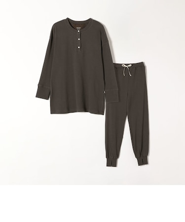 SHIPS any & cozy: ワッフル リラックスウェア セットアップ<WOMEN>