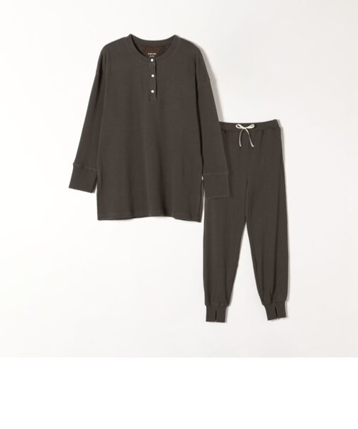 SHIPS any & cozy: ワッフル リラックスウェア セットアップ<WOMEN>