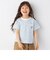 UNIVERSAL OVERALL: WINDY Jr. ボーダー Tシャツ <KIDS>◇