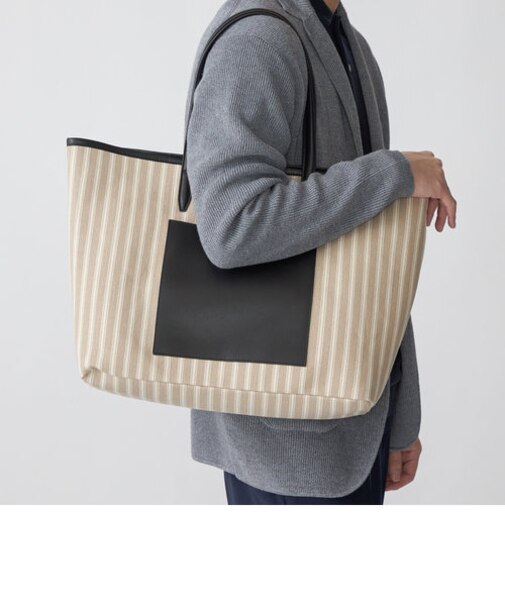 SHIPS: コットン キャンバス トートバッグ