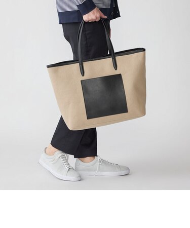 SHIPS: コットン キャンバス トートバッグ