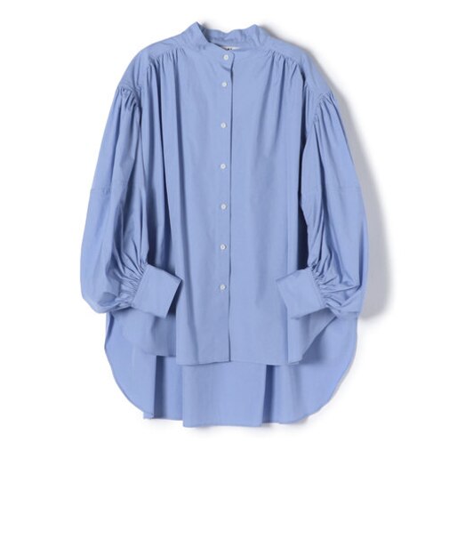 Nell:〈手洗い可能〉ボリューム スリーブ シャツ