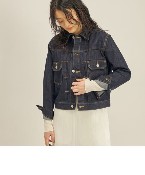 ASKA WADA × BIT BLUE 〈手洗い可能〉デニム ジャケット｜シップスの