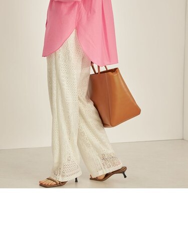 〈手洗い可能〉パッチワーク レース パンツ◇