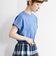 《一部追加予約》SHIPS any:〈抗菌防臭/洗濯機可能〉USAコットン フレンチスリーブ TEE