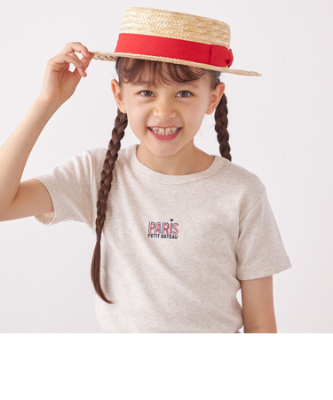SHIPS any: ストロー ボーターハット<KIDS>◇