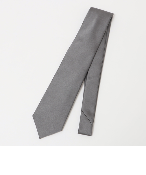 SHIPS: フォサッティ サテン 無地 ネクタイ