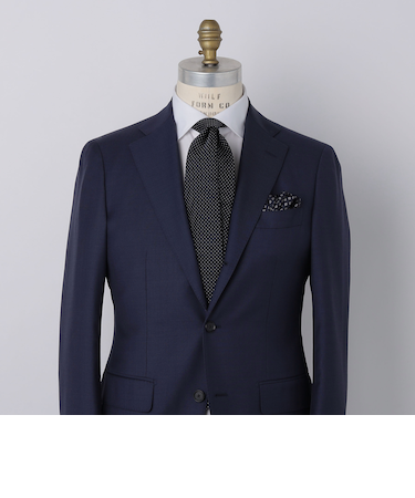 SHIPS: フォサッティ サテン ピンドット ネクタイ