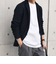 SHIPS any:〈洗濯機可能〉ライト ニット ジャケット 25SS◇