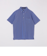 SHIPS Colors: 〈吸水速乾〉カノコ ボタンダウン 半袖 ポロシャツ