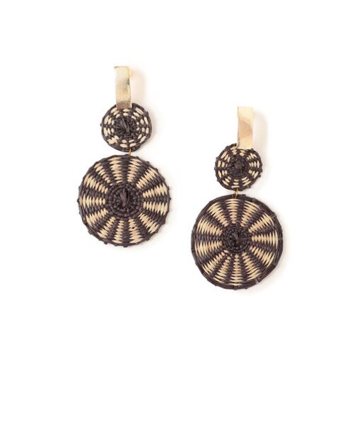 JARDIN DEL CIELO: スワール ツイン サークル ピアス