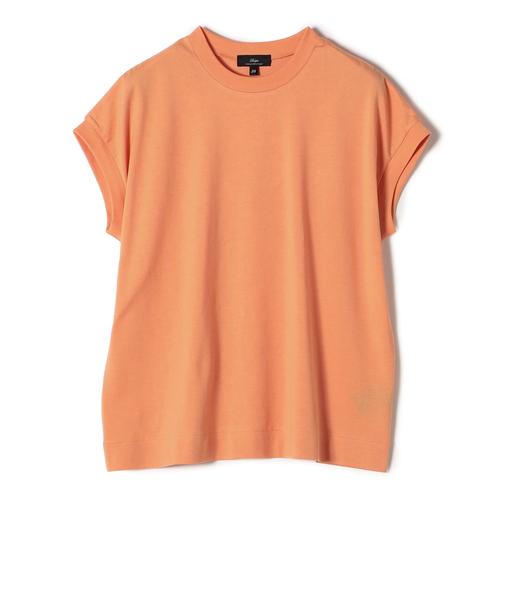 SHIPS Primary Navy Label: ニュー スヴィン コットン フレンチ スリーブ