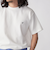 【WEB限定】SHIPS: ワンポイント ロゴ バーズアイ Tシャツ 24SS