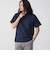 【WEB限定】SHIPS: ワンポイント ロゴ バーズアイ Tシャツ 24SS