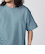【WEB限定】SHIPS: ワンポイント ロゴ バーズアイ Tシャツ 24SS