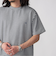 【WEB限定】SHIPS: ワンポイント ロゴ バーズアイ Tシャツ 24SS