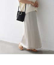 アセテート サテン スカート