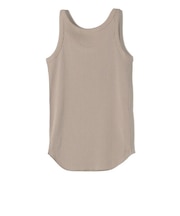 SHIPS Primary Navy Label:丸胴 テレコ タンクトップ