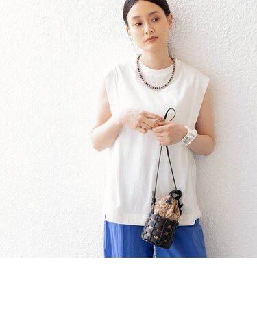 〈汗染軽減加工〉フレンチスリーブ プルオーバー◇