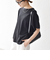 【WEB限定】SHIPS any:〈洗濯機可能〉ワッフル ワイド TEE