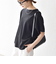 【WEB限定】SHIPS any:〈洗濯機可能〉ワッフル ワイド TEE