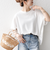 【WEB限定】SHIPS any:〈洗濯機可能〉ワッフル ワイド TEE