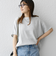 【WEB限定】SHIPS any:〈洗濯機可能〉ワッフル ワイド TEE