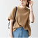 【WEB限定】SHIPS any:〈洗濯機可能〉ワッフル ワイド TEE