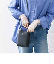 SHIPS any: 2WAY スクエア ミニ ショルダー バッグ