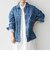 SHIPS any:〈洗濯機可能〉デニム ジャケット 23AW［SHIPS any DENIM］