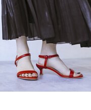 《一部追加予約》quaranciel: ストラップ ヒール サンダル