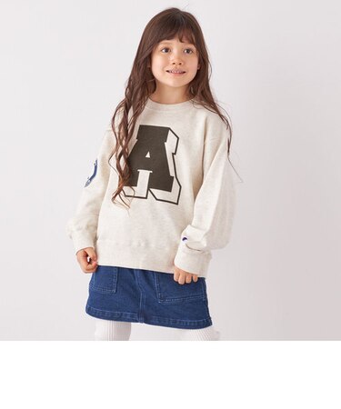 【SHIPS any別注】 Champion: テニスクラブ クルーネック スウェット 〈KIDS〉◇