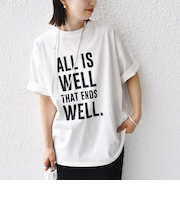 【SHIPS別注】81BRANCA:5分袖 ロゴ TEE 24SS
