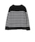 SHIPS Primary Navy Label:〈手洗い可能〉スヴィン ボーダー ボートネック ニット