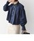 * 〈着丈が選べる / 手洗い可能〉シャーリング ギャザー バック タック ブラウス ◇