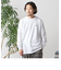 【SHIPS any別注】LACOSTE: ワンポイント ピケ クルーネック Tシャツ (ロンT)◇