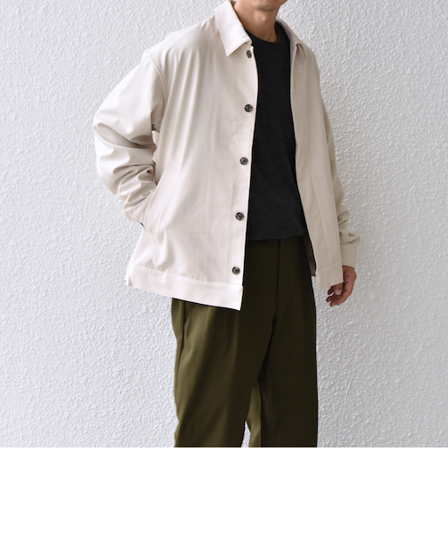 SHIPS any: 〈手洗い可能〉 ショート ブルゾン 24FW◇