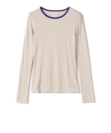 GGG:Fresca ライト リブ クルーネック ロング スリーブ