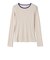 GGG:Fresca ライト リブ クルーネック ロング スリーブ