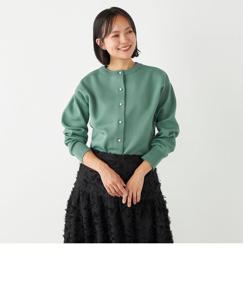 SHIPS - 新品タグ付き　SHIPS　シップス〈手洗い可能〉パールモチーフ　カーディガン SHIPS Colors:〈手洗い可能〉Vネック パールモチーフボタン