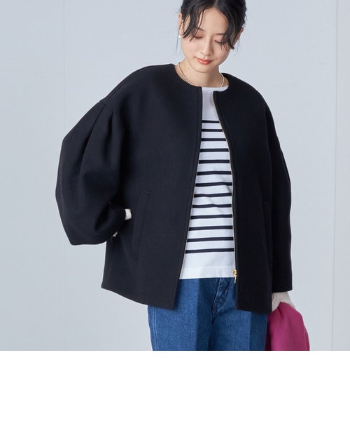 Bellandi SUPER130 コクーン ショート コート ◇｜シップスの通販