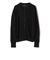 SHIPS Primary Navy Label:シルク カシミヤ クルーネック カーディガン