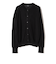 SHIPS Primary Navy Label:シルク カシミヤ クルーネック カーディガン