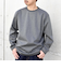 SHIPS any: スムースコットン クルーネック Tシャツ (ロンT)◇