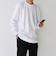 SHIPS any: スムースコットン クルーネック Tシャツ (ロンT)◇