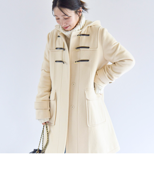 SHIPS for women フェイクファーダッフルコート セール