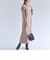 quaranciel:〈手洗い可能〉フェイクレイヤード ニット  ロング ワンピース