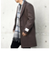 SHIPS any: FUTURE MELTON チェスター コート 23AW◇