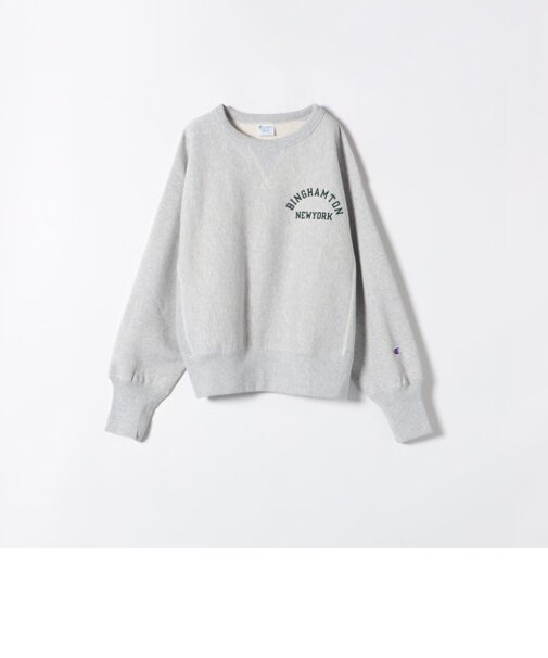 Champion:〈洗濯機可能〉クルーネック カレッジ ロゴ スウェット 23AW
