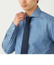 SHIPS Colors:シルク ポリエステル ニットタイ◇